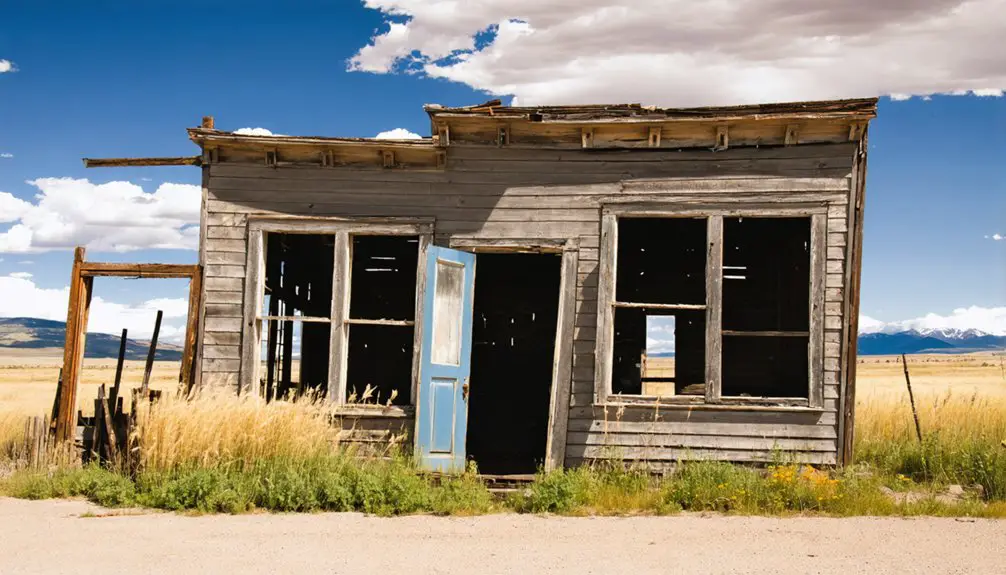 abandoned montana mining town