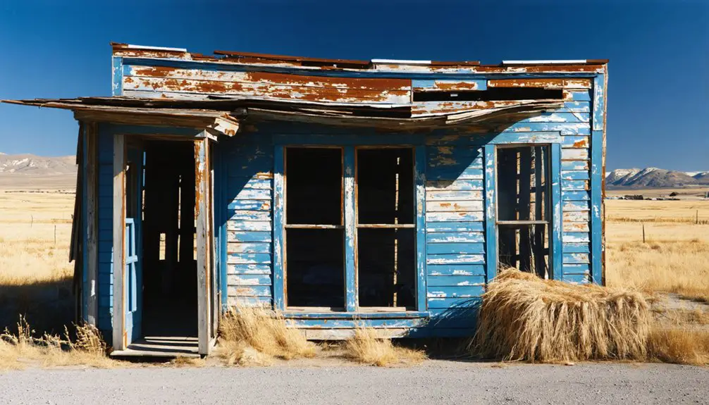 abandoned montana mining town