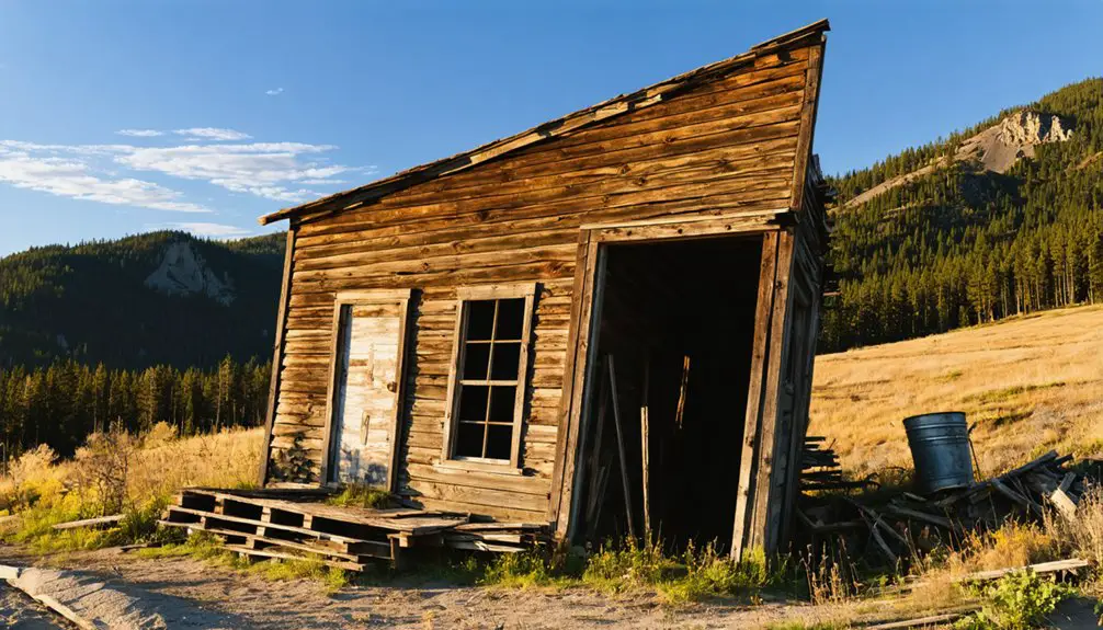 abandoned montana mining town
