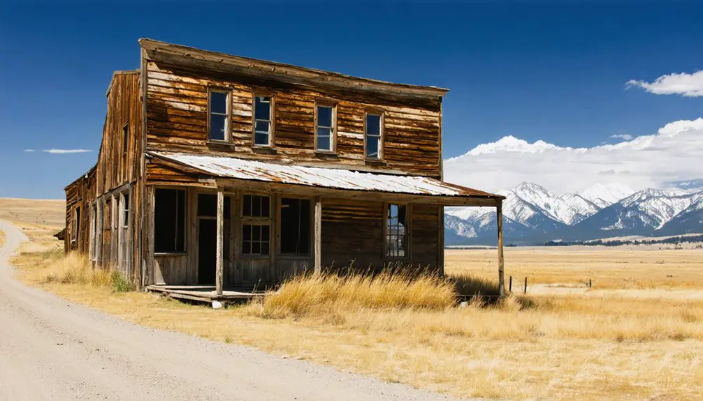 abandoned montana mining town