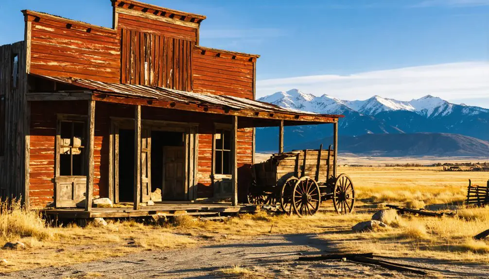 abandoned montana mining town