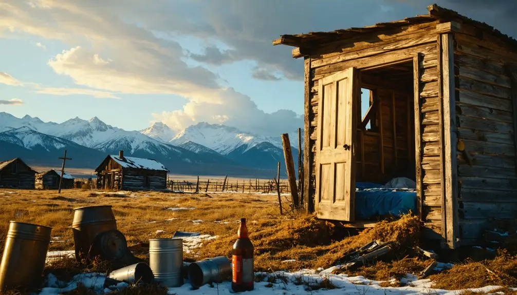 abandoned montana settlement remains