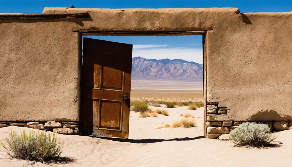 abandoned nevada military outpost