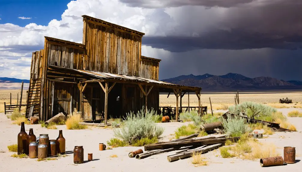 abandoned nevada mining settlement