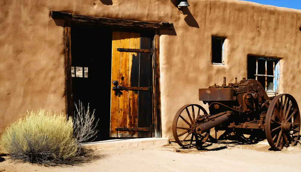 abandoned nevada mining town