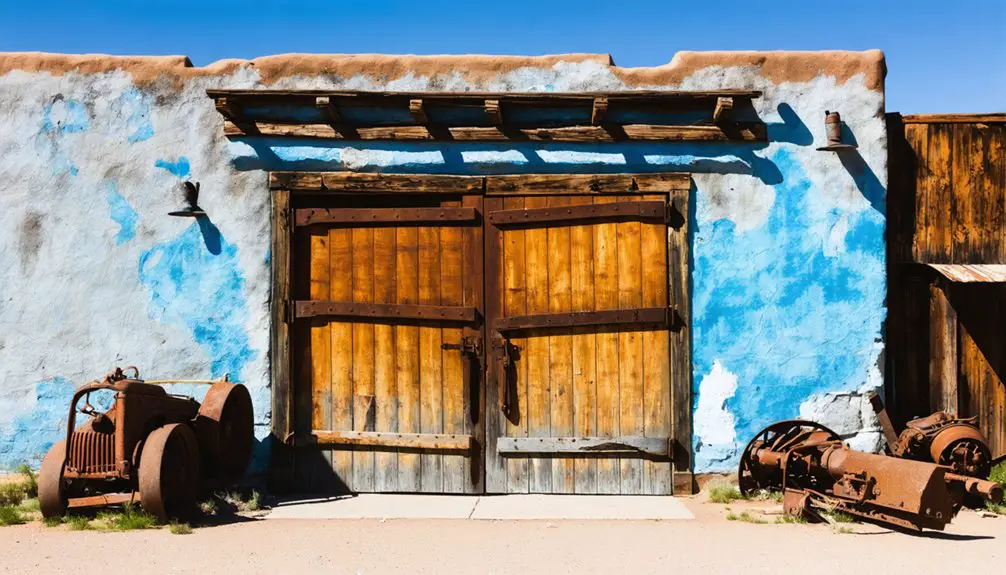abandoned nevada mining town