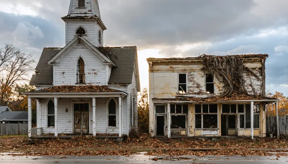 abandoned ohio ghost town