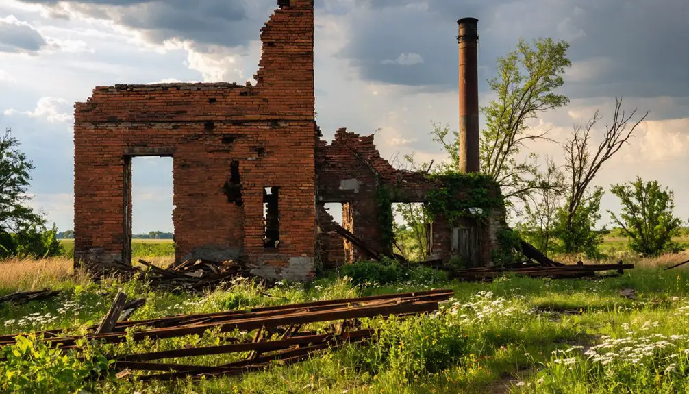 abandoned ohio mining village