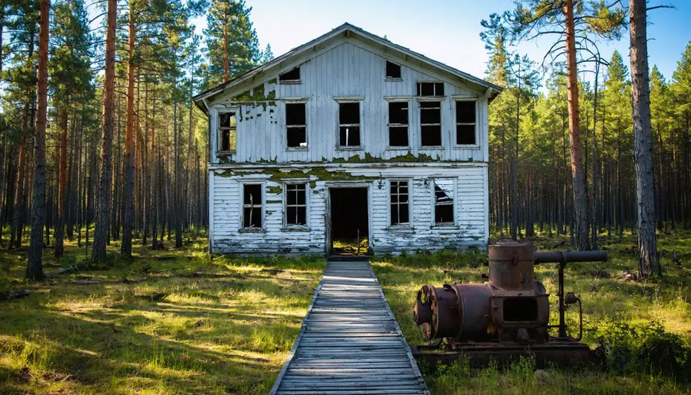abandoned oregon ghost town