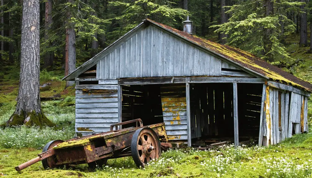abandoned oregon mining town
