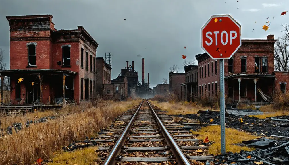 abandoned pennsylvania mining town