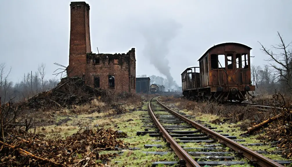 abandoned pennsylvania mining town
