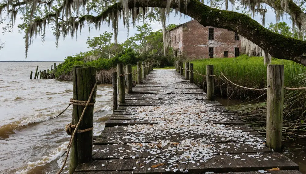 abandoned port town history