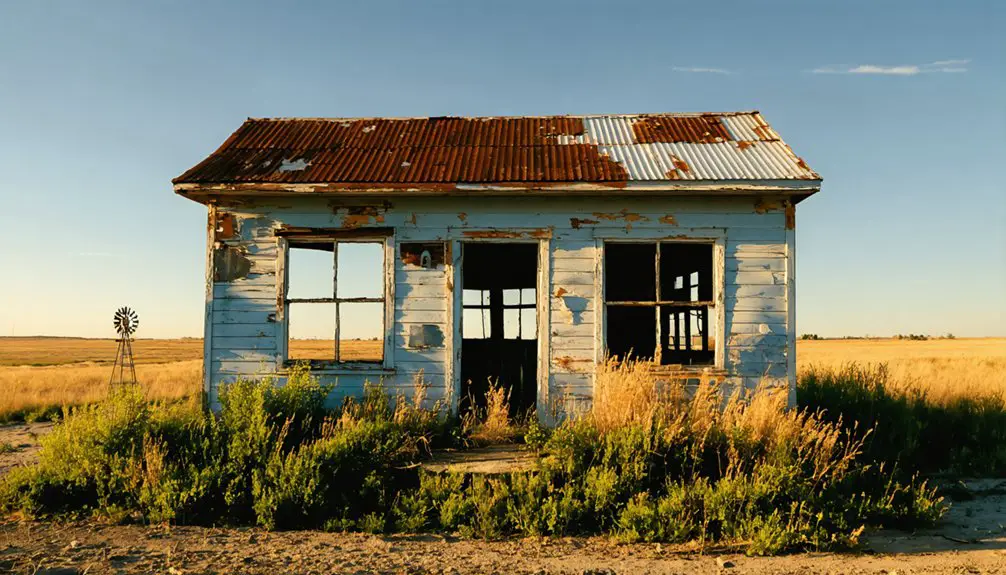 abandoned settlement historical documentation