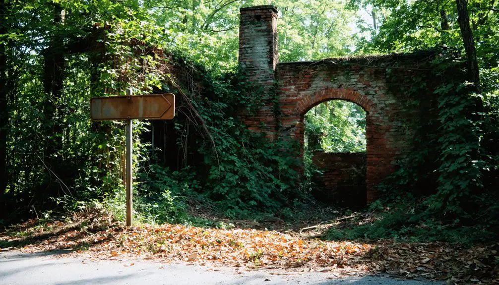 abandoned southern ghost town
