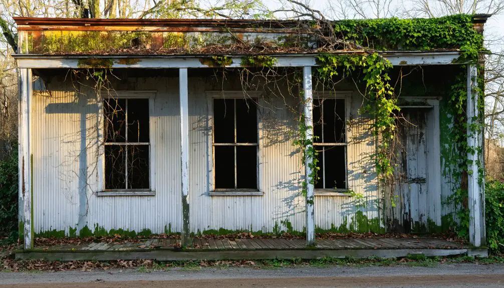 abandoned southern ghost town