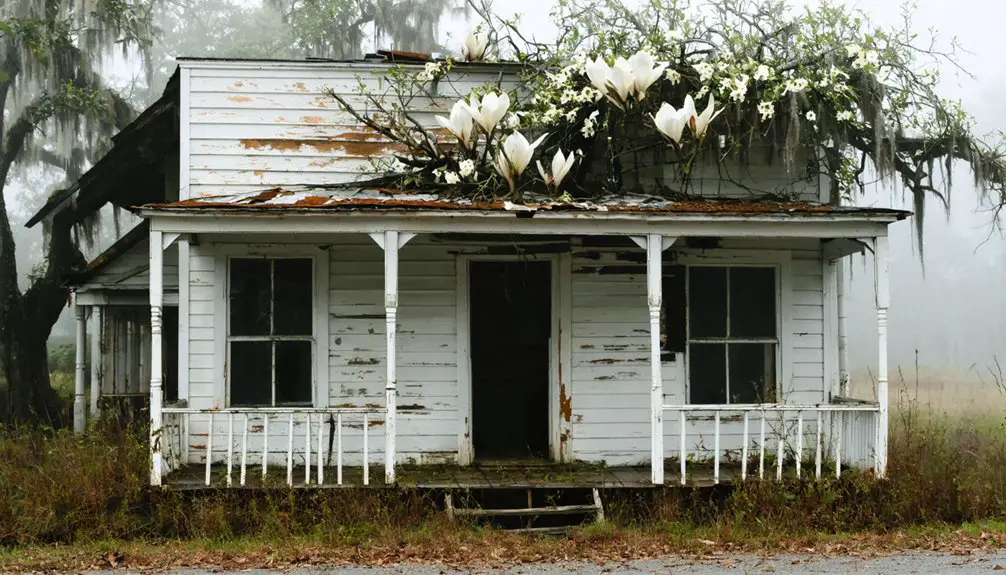 abandoned southern town remnants