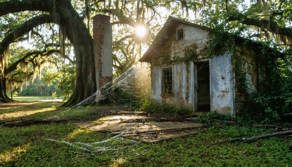 abandoned southern town ruins