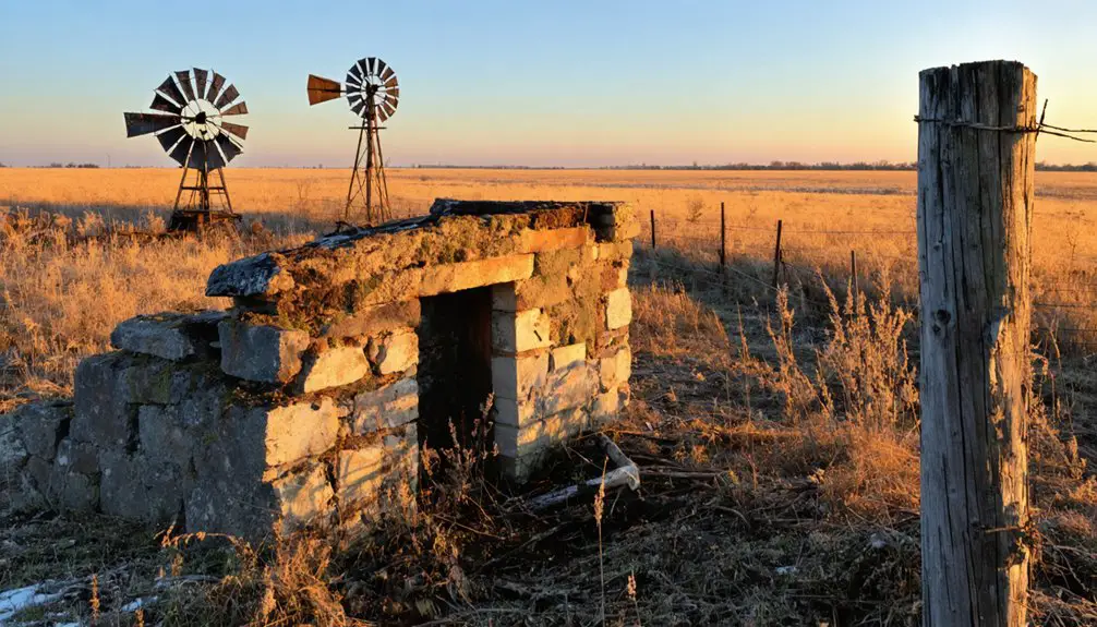 abandoned structures tell stories