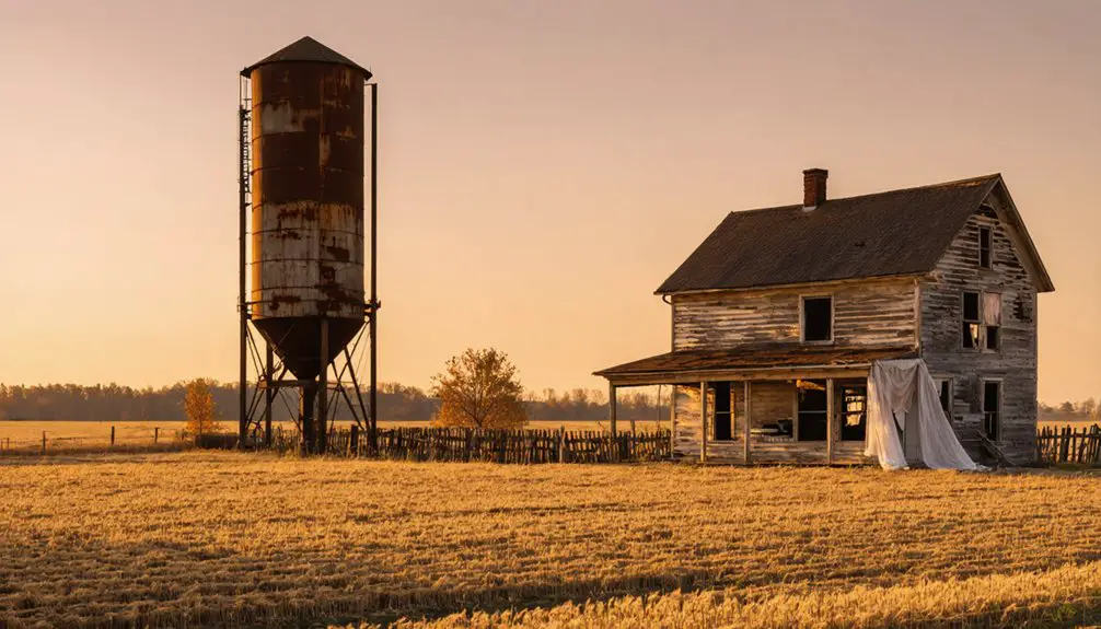abandoned tennessee wheat town