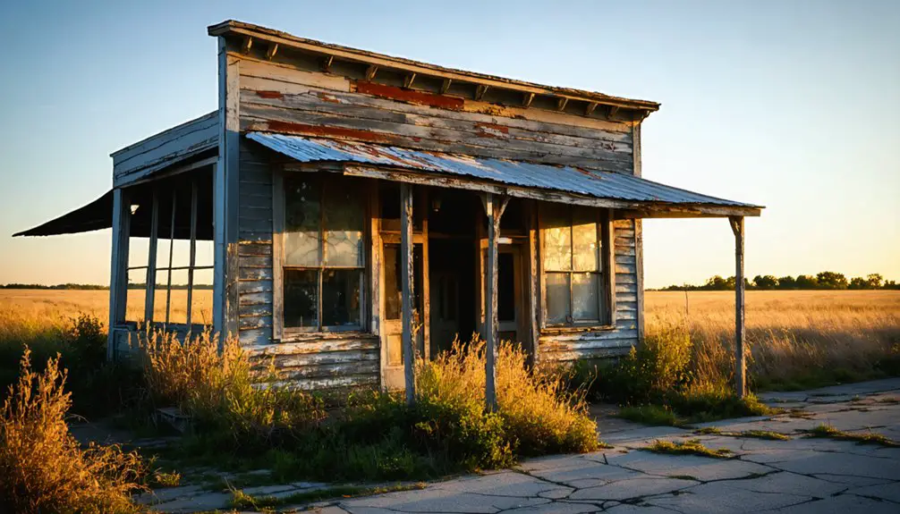 abandoned texas frontier settlement