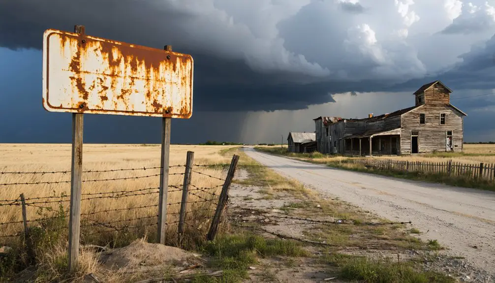 abandoned town in kansas