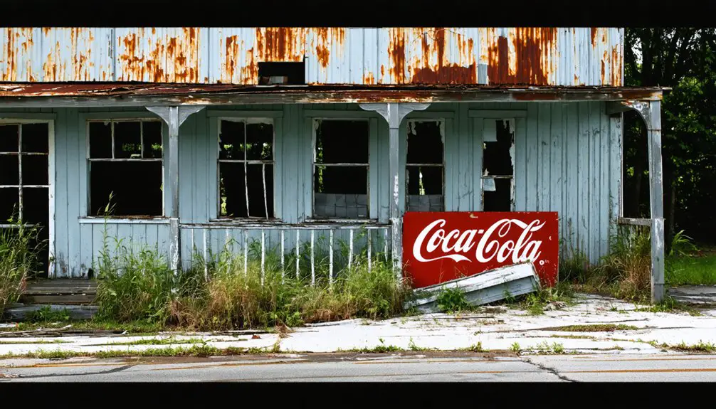 abandoned town with history