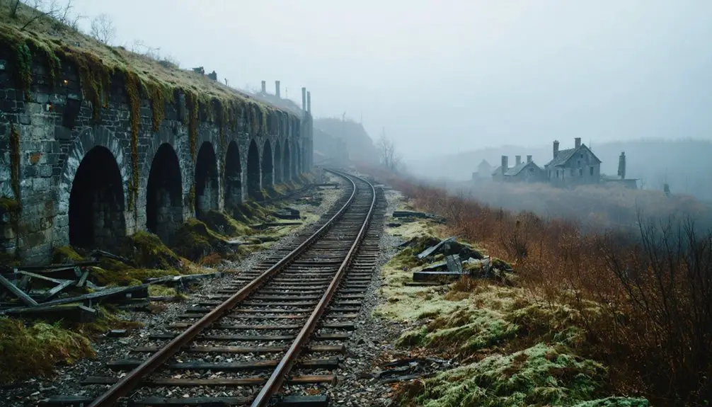 abandoned town with history