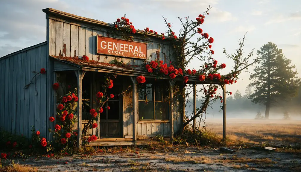 abandoned town with history