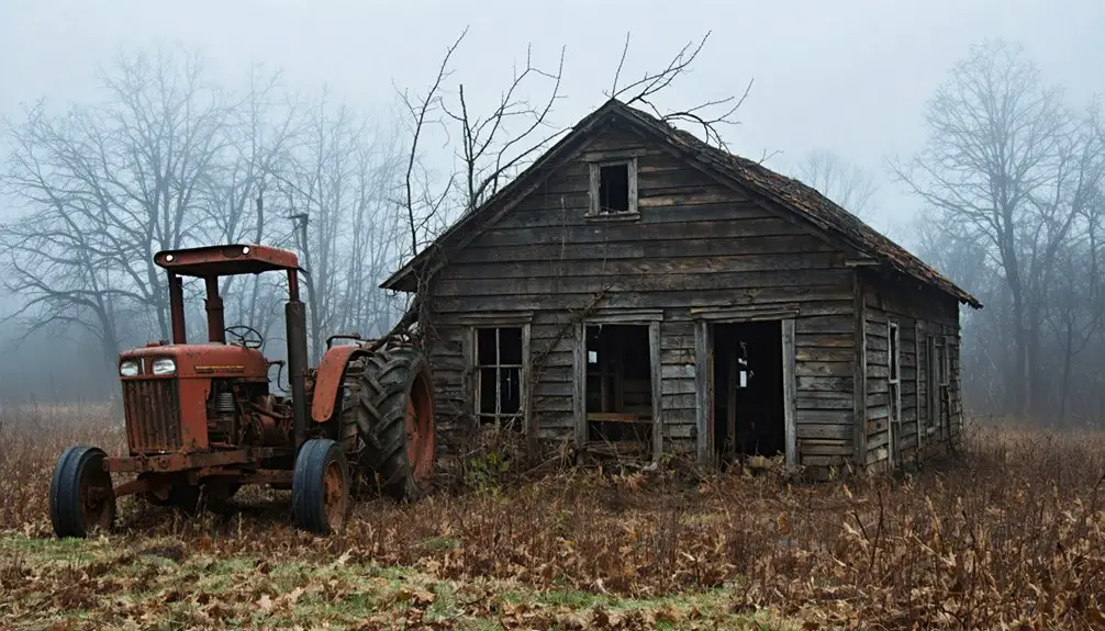 abandoned town with history