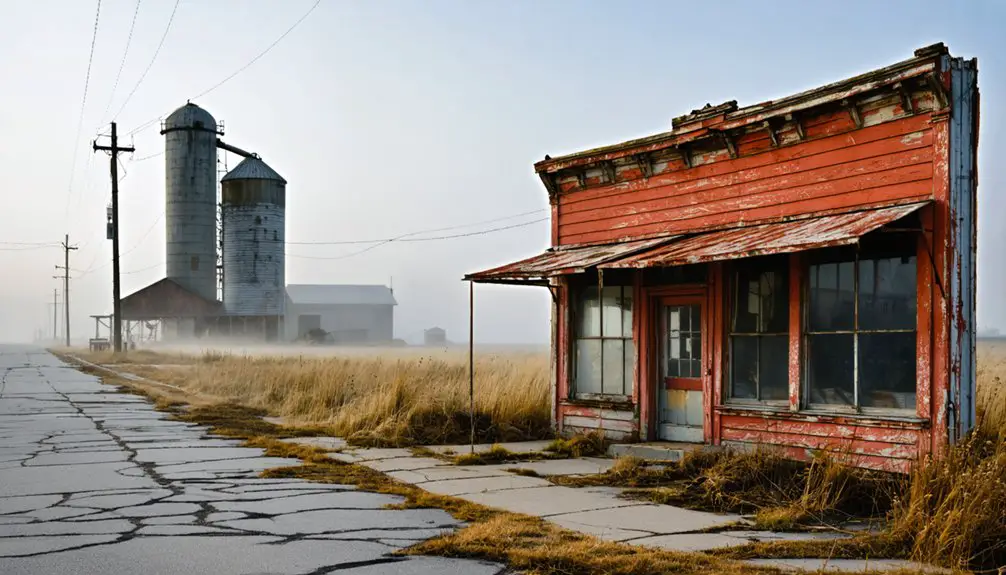 abandoned valley wisconsin town