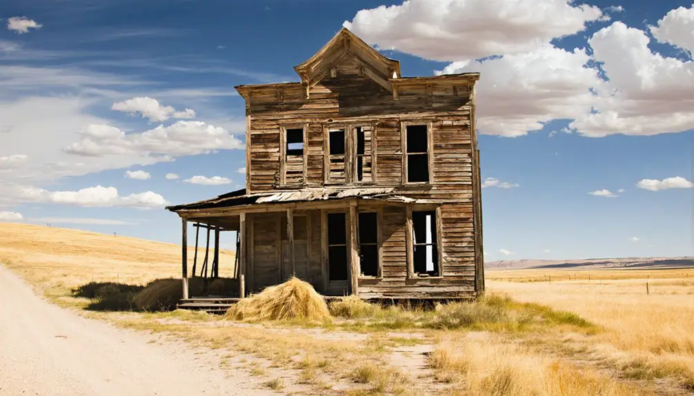 abandoned wyoming ghost town