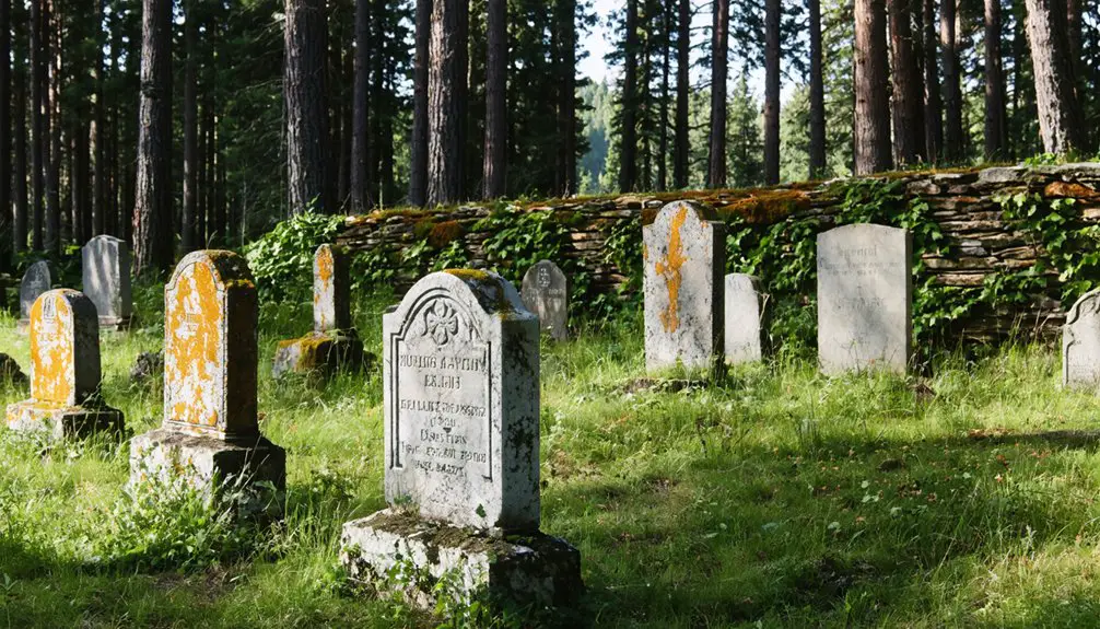 cemetery preserves gold rush history