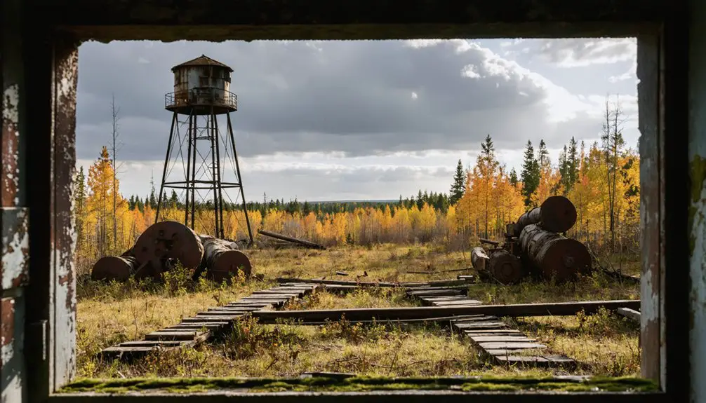 copper mining and timber decline