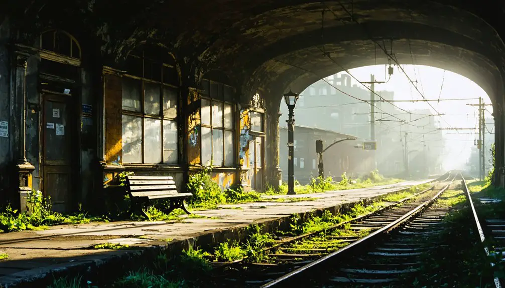decline of rail transportation