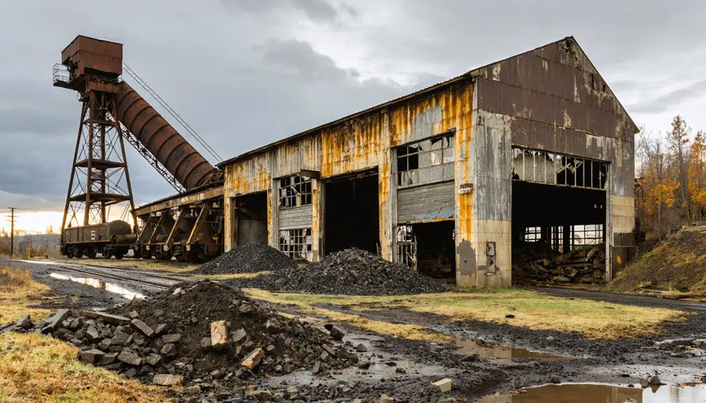 declining mining operations legacy