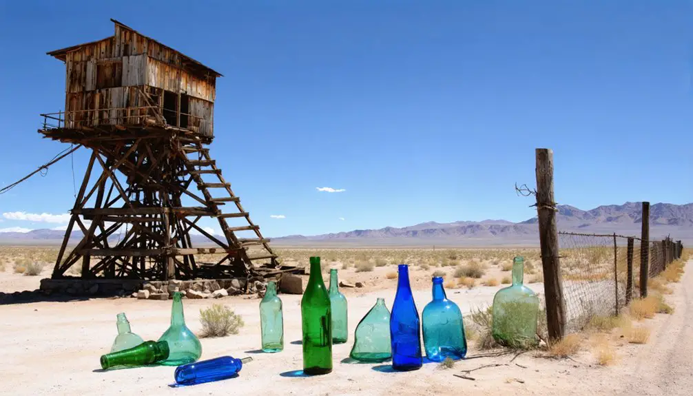 desert mining town remnants