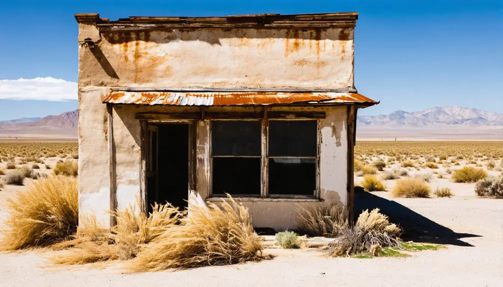 desolate new mexico ghost town
