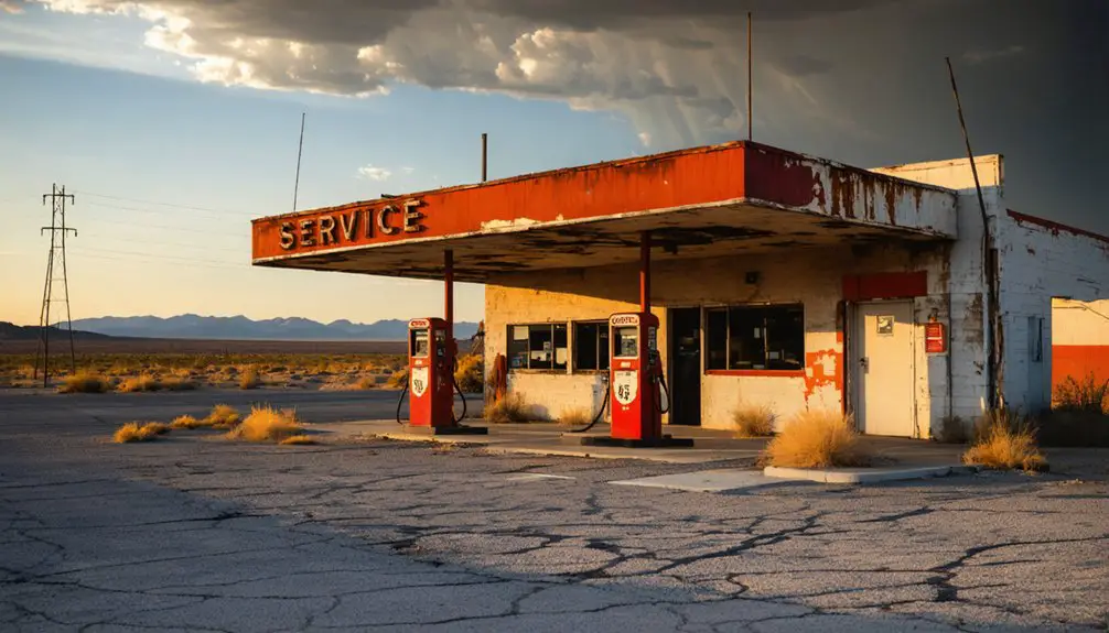 desolate new mexico ghost town