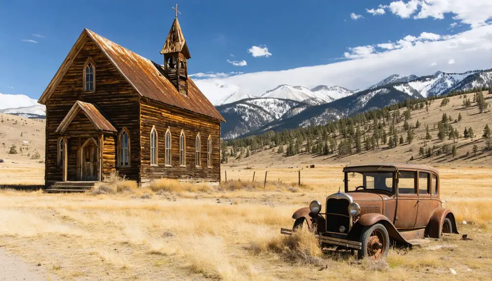 desolate wyoming ghost town