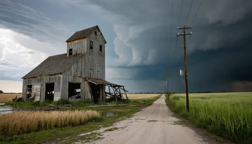 disappearance of prairie town