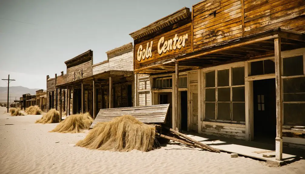 economic collapse in gold center