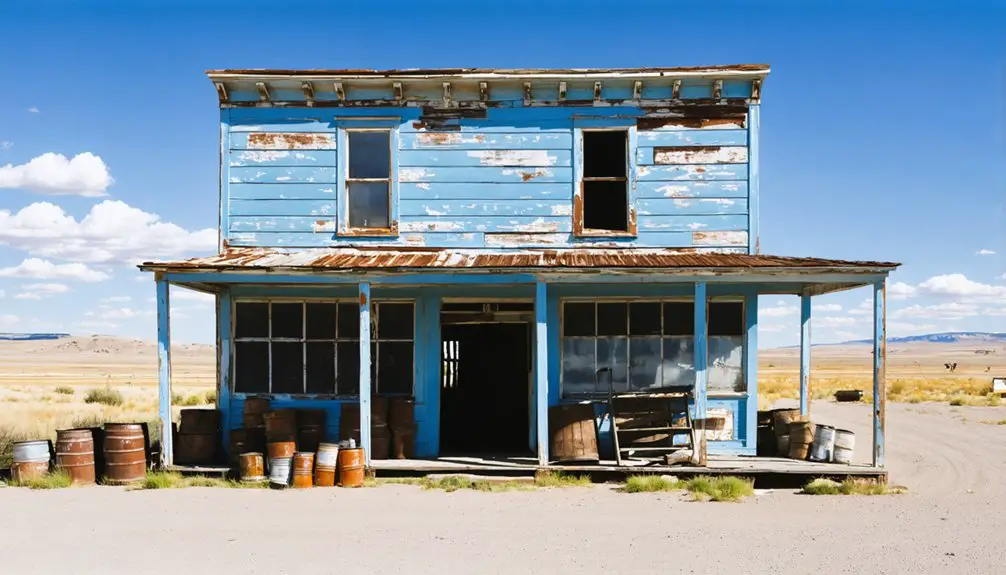 explore remote ghost town