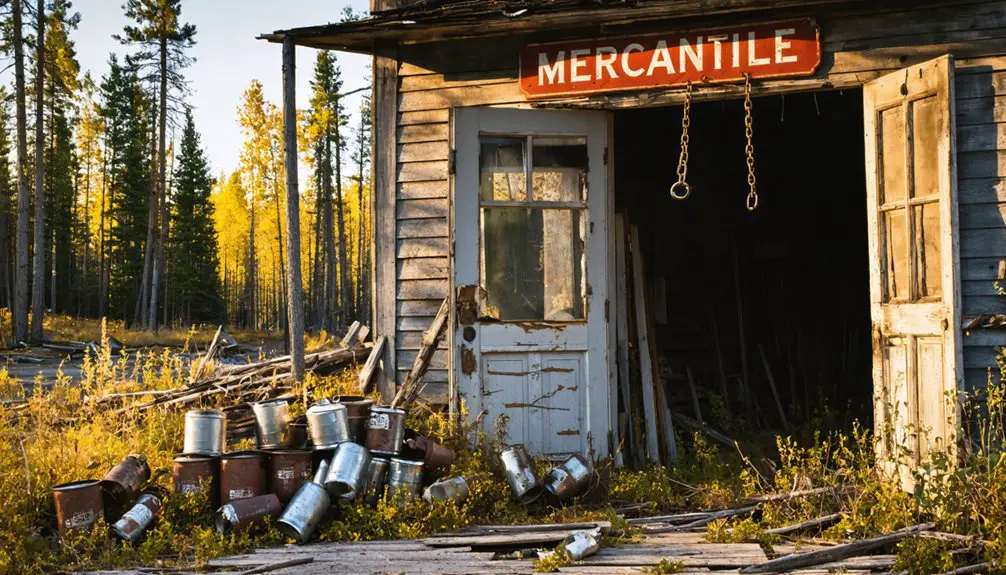 explore remote ghost town