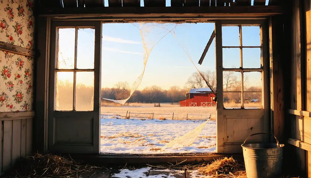 forgotten farmstead remnants remain