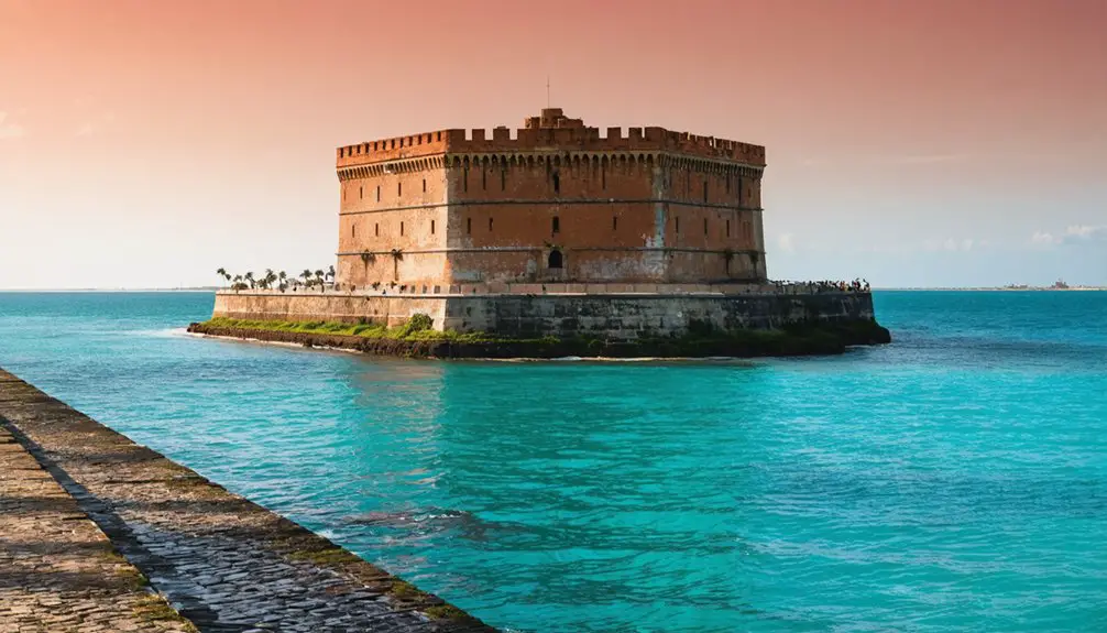 fort jefferson s historical transformation