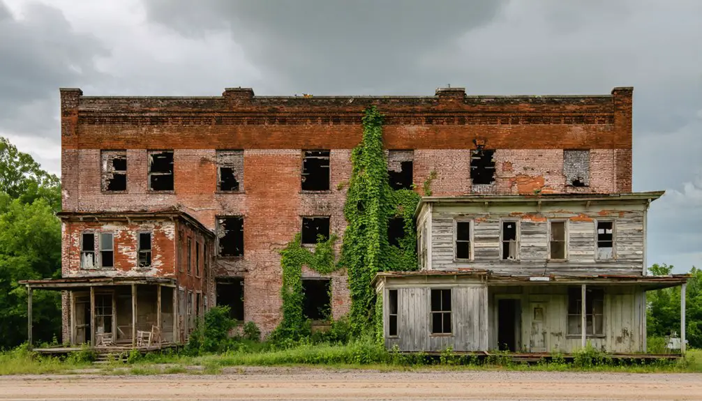 from prosperity to abandonment