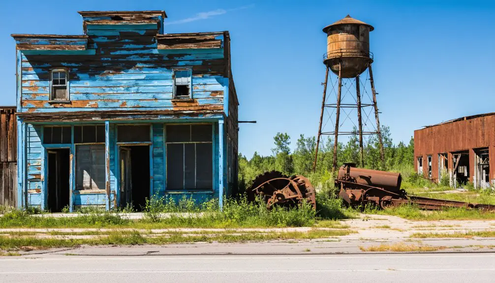 from prosperity to abandonment
