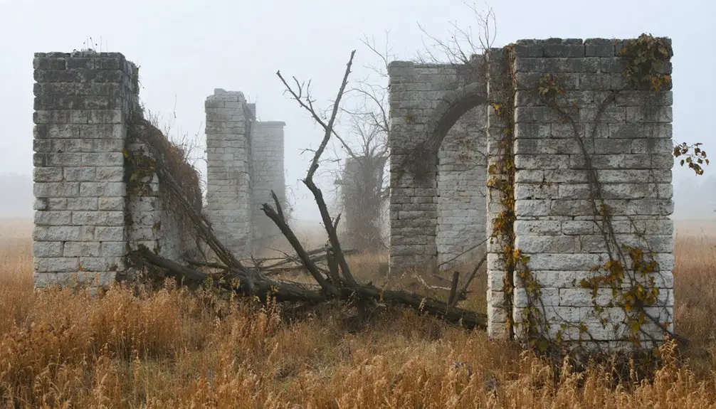 from prosperity to ruins