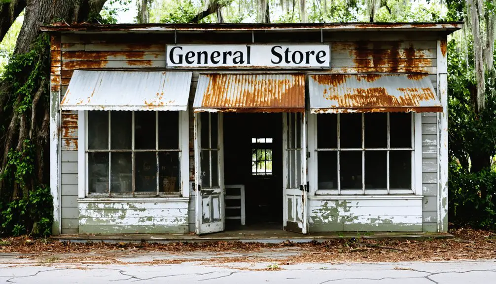 from thriving to abandoned